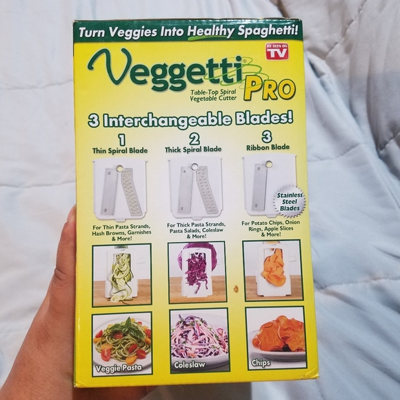 Veggetti Pro As Seen on Tv spiral slicer cutter - Picture 8 of 14